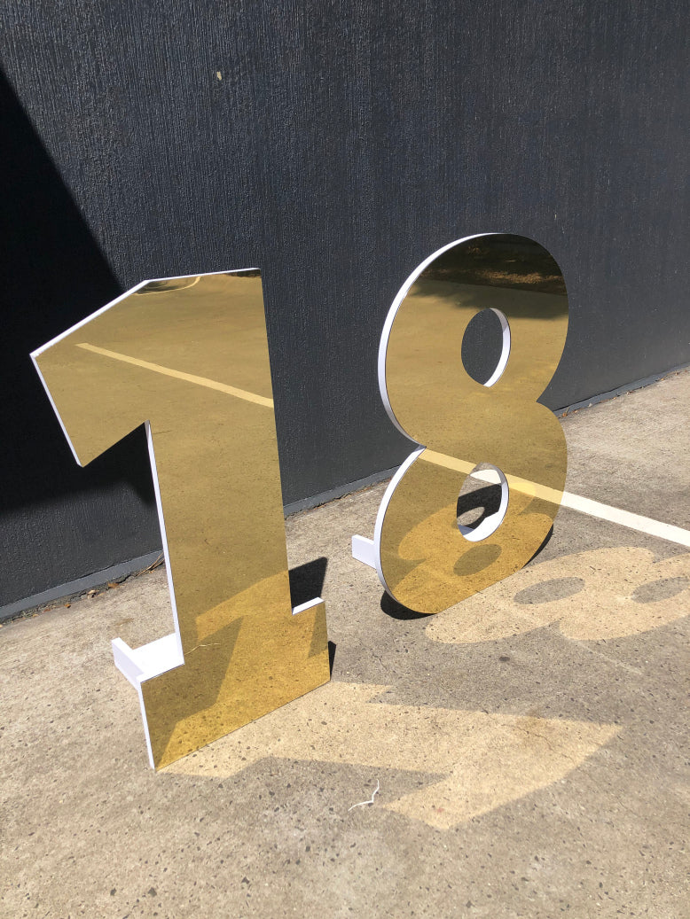 Gold 18 numbers