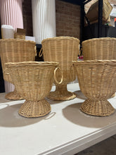 Load image into Gallery viewer, Wicker vases
