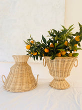 Load image into Gallery viewer, Wicker vases
