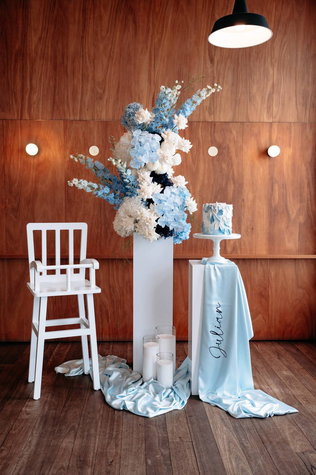 White Acrylic Plinths