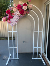 Load image into Gallery viewer, The Cartia white arch with custom signage
